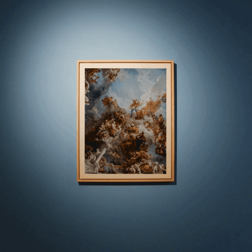 Wall Art Mockup template in Orshot