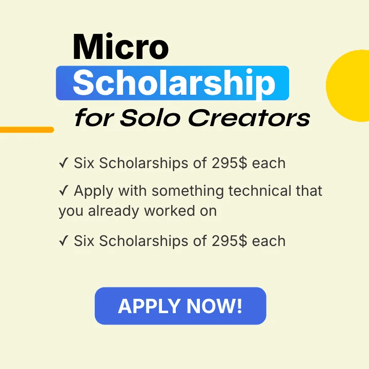 Scholarship Promotion Template