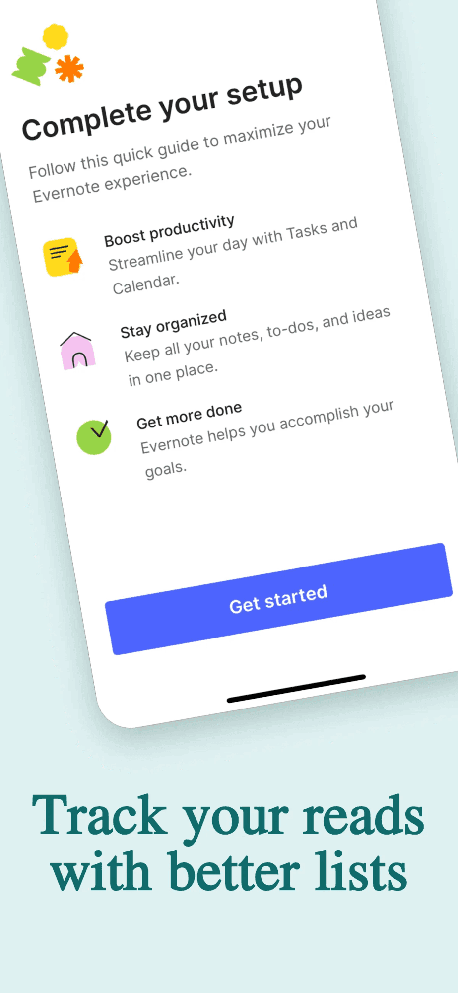 App Store Screenshot Template for Book Apps