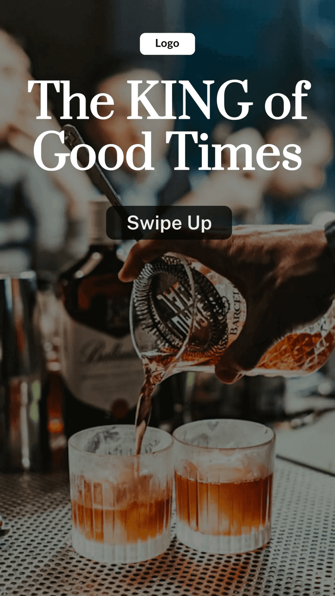 Beverage Marketing Instagram Story Template