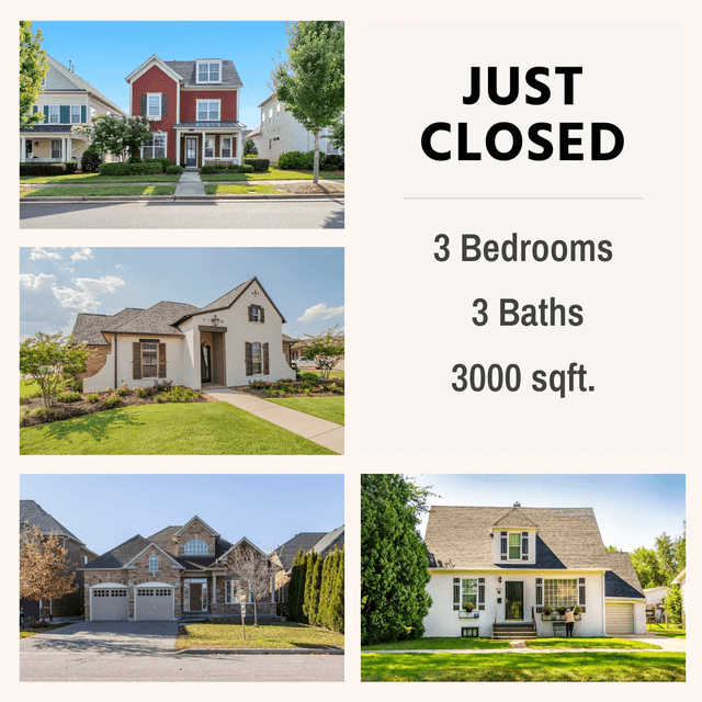 Just Closed Real Estate Property Showcase