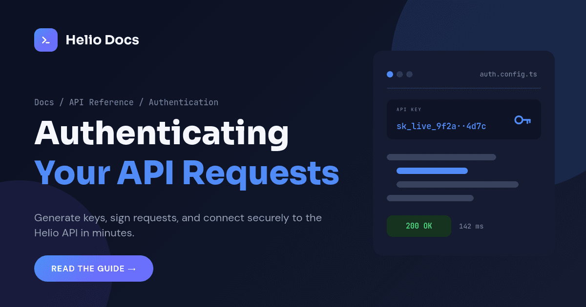Dark Tech API Documentation template in Orshot
