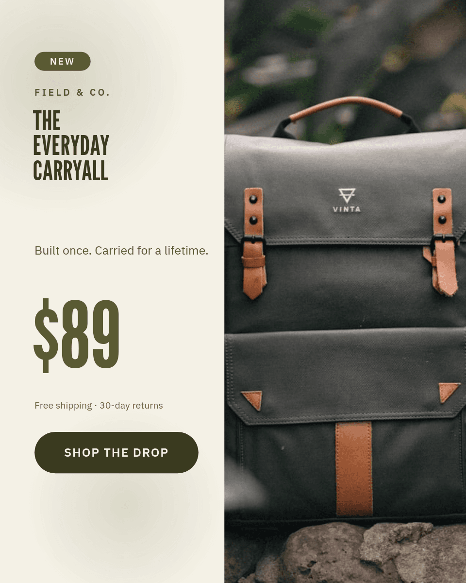 Ivory & Olive Canvas template in Orshot