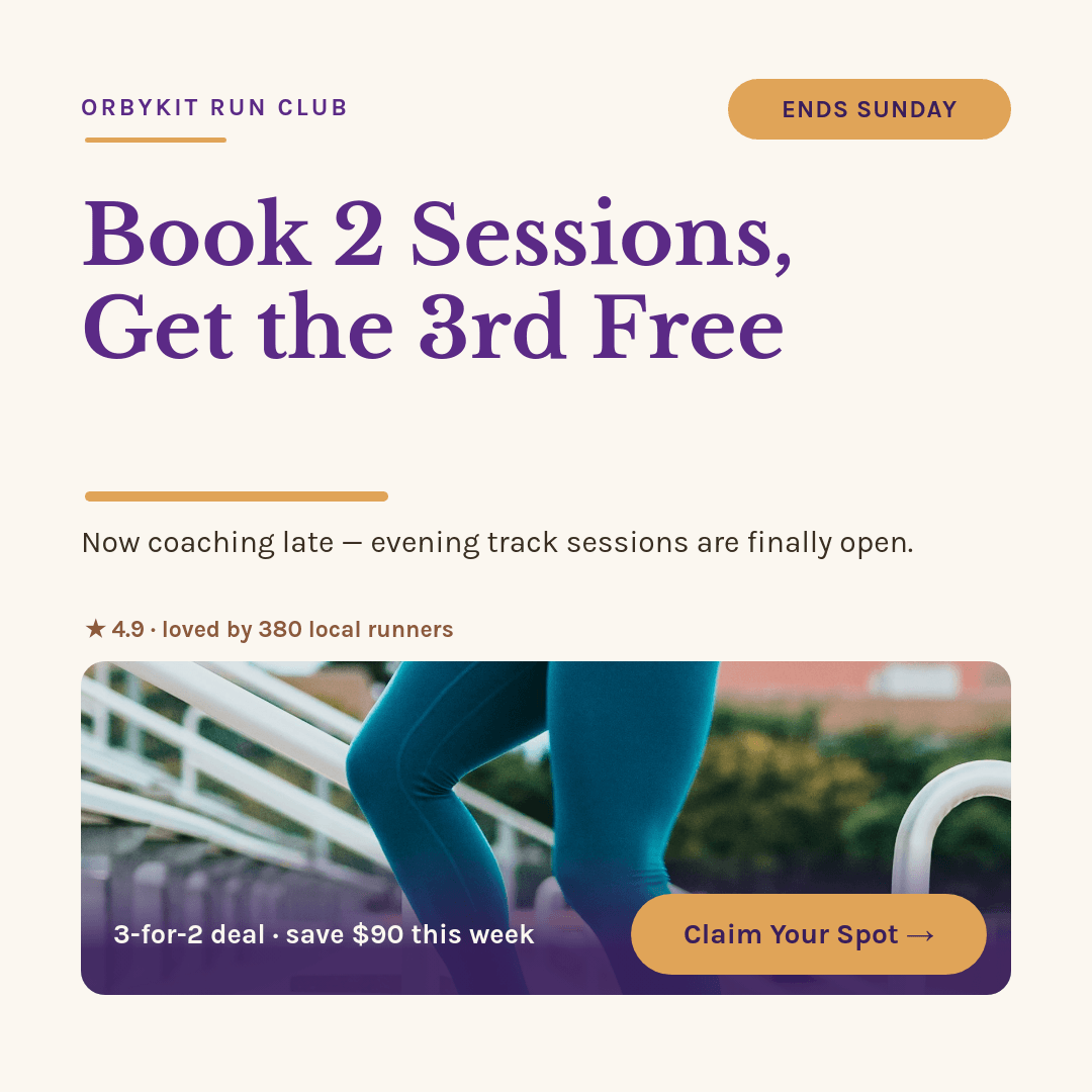 Run Coaching Offer Ad template in Orshot