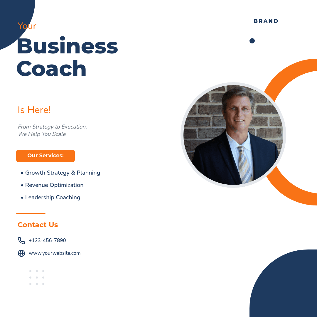 White Professional Service template in Orshot