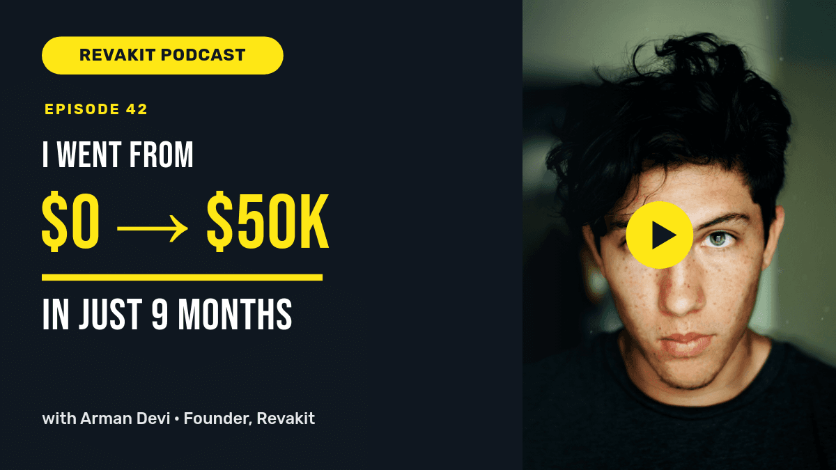 High-Energy Podcast YouTube template in Orshot