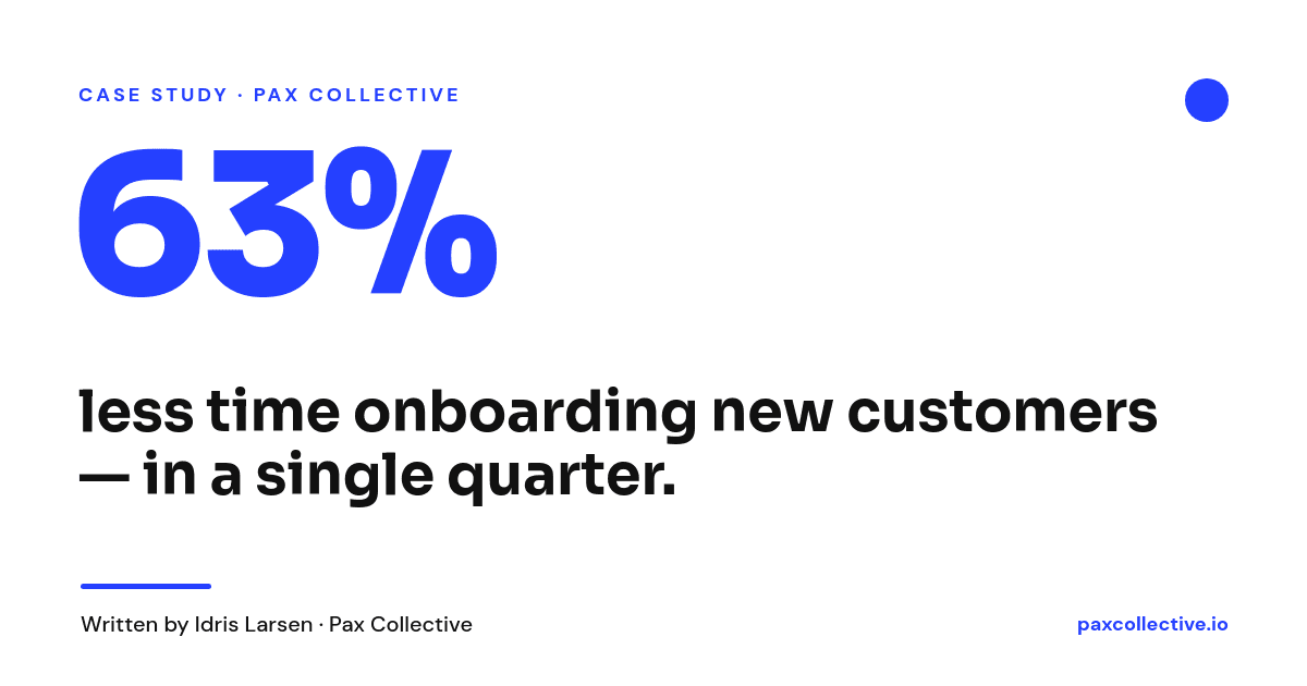 Number-Led Case Study OG template in Orshot