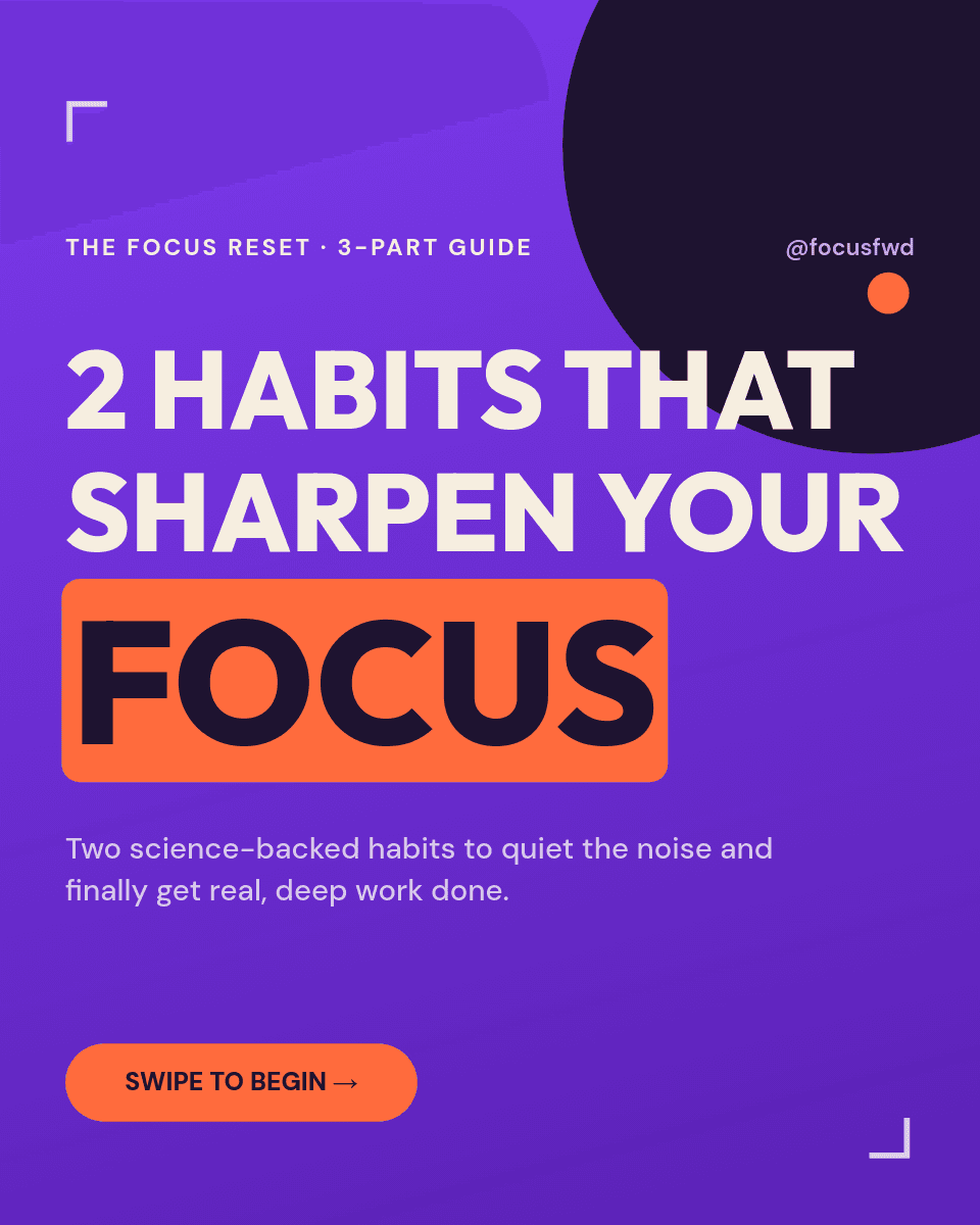 Bold Violet Focus Tips template in Orshot