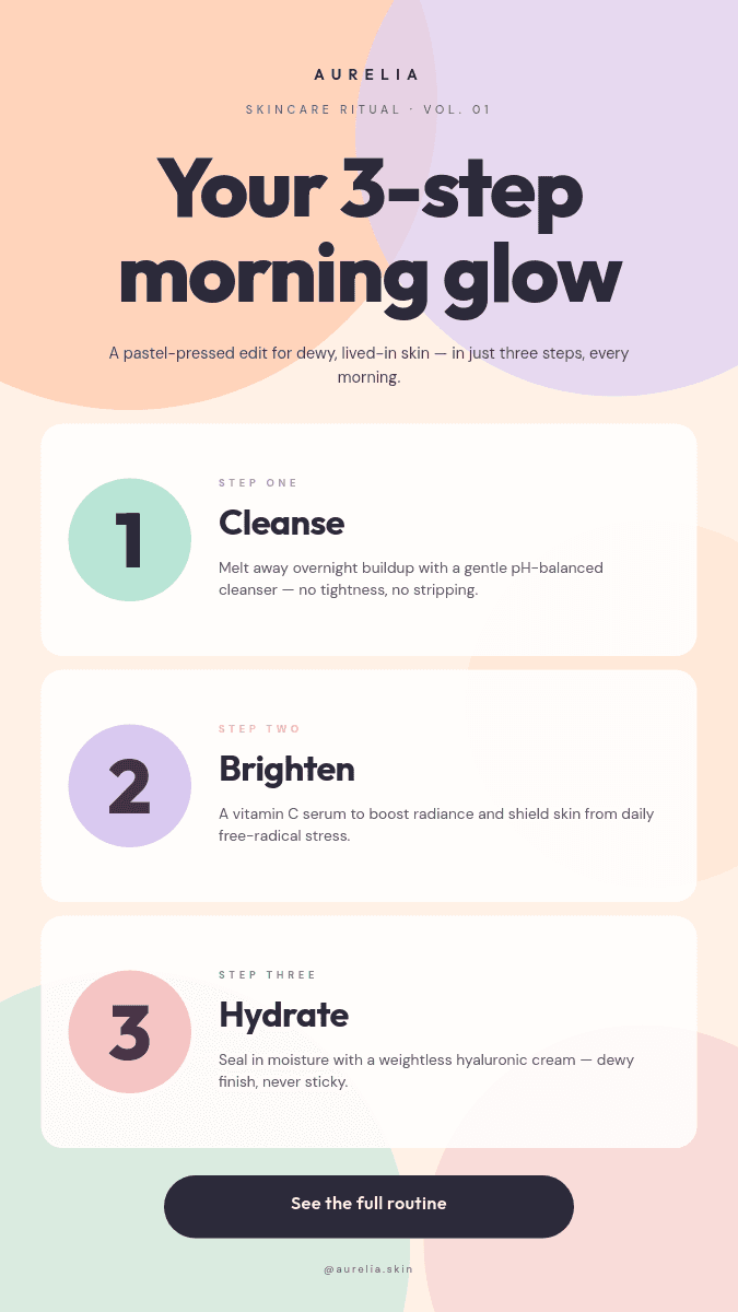 Morning Glow Ritual template in Orshot