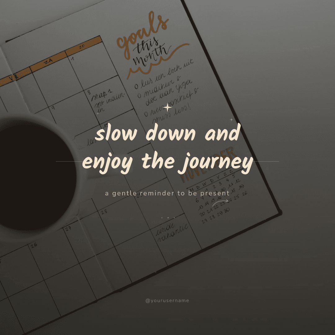 Warm Moody Nature Photo template in Orshot