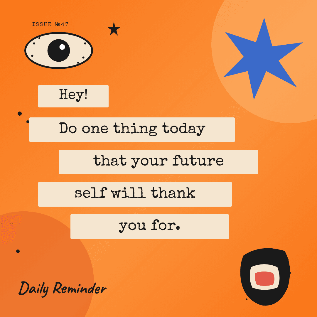 Vibrant Tangerine Daily template in Orshot