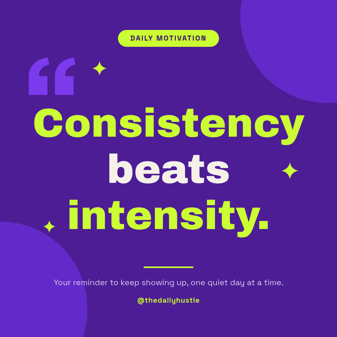 Bold Purple and Lime template in Orshot
