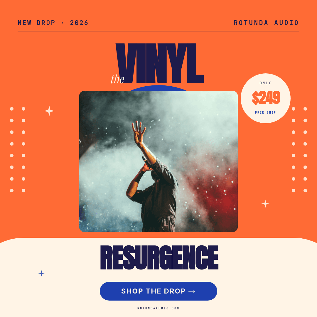 Tangerine & Cobalt Vinyl template in Orshot