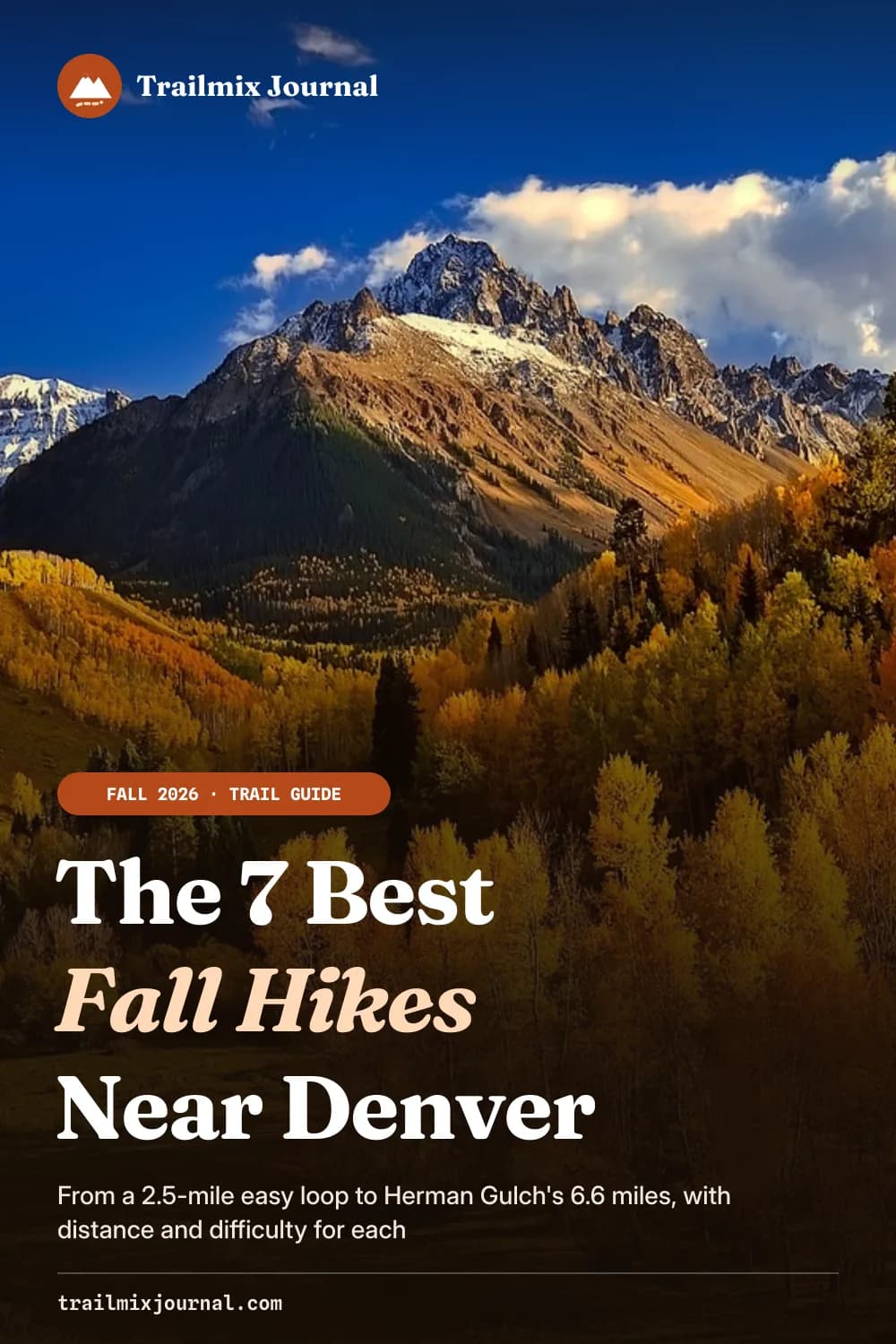 Pinterest pin for the same hiking post, laid out for the tall size