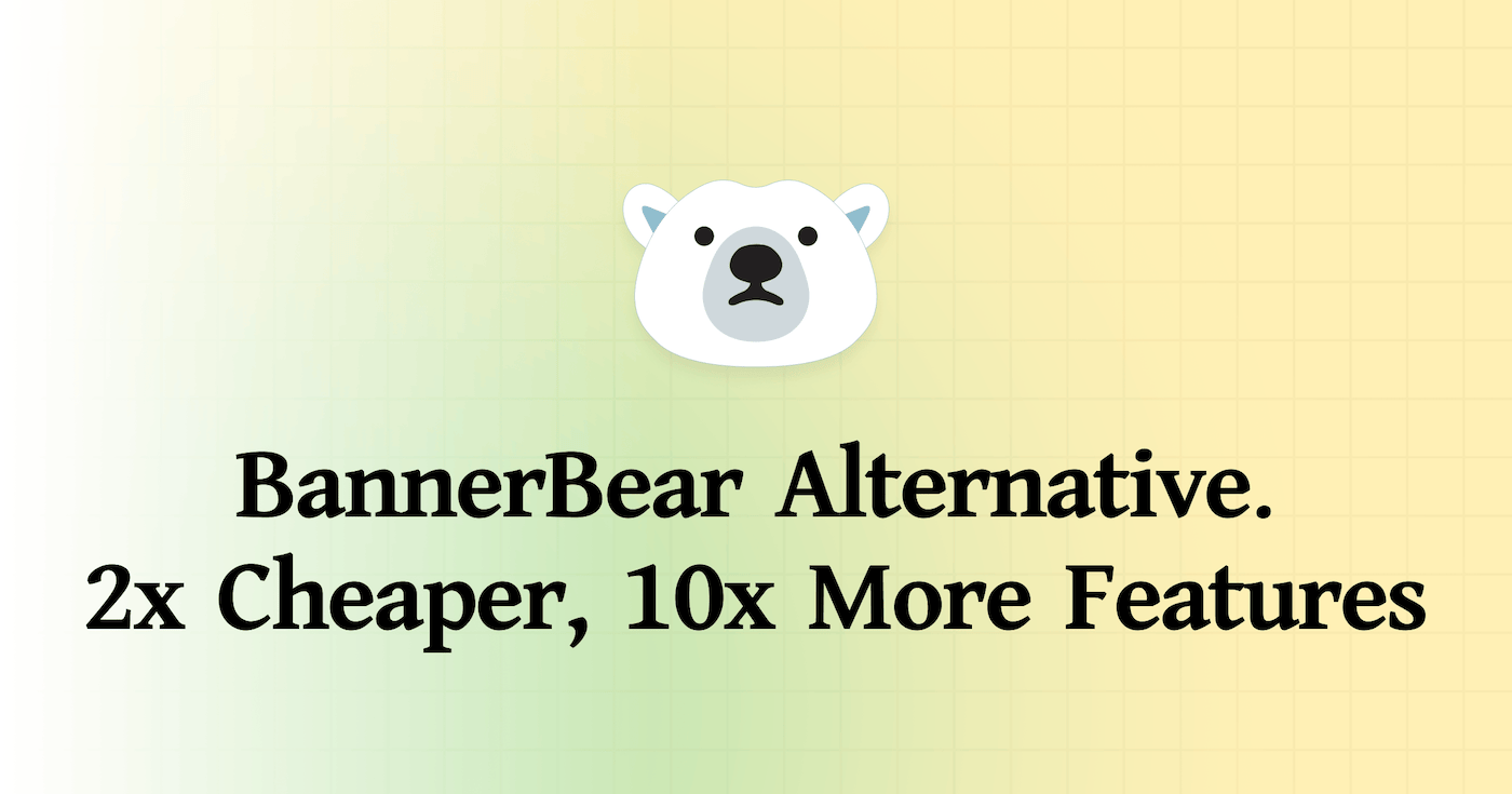 A 2x cheaper Bannerbear Alternative with 10x more features