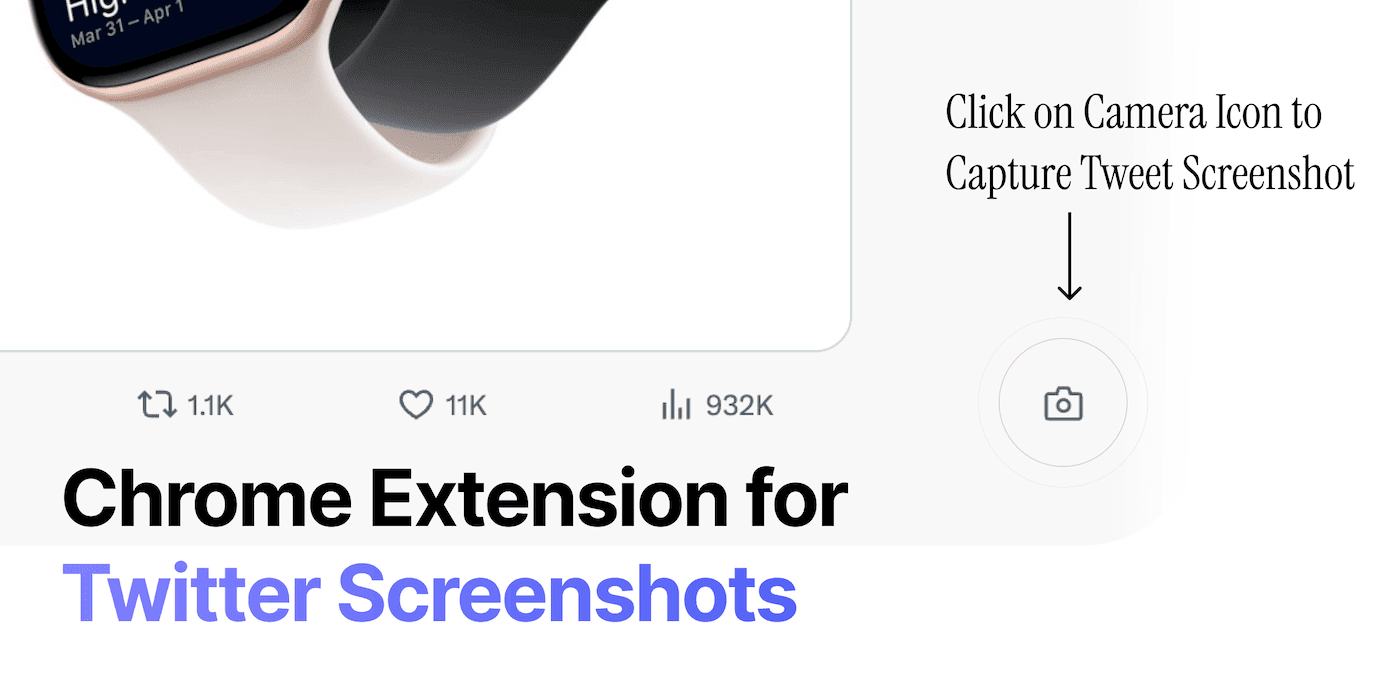 Free Chrome Extension for Twitter Screenshots