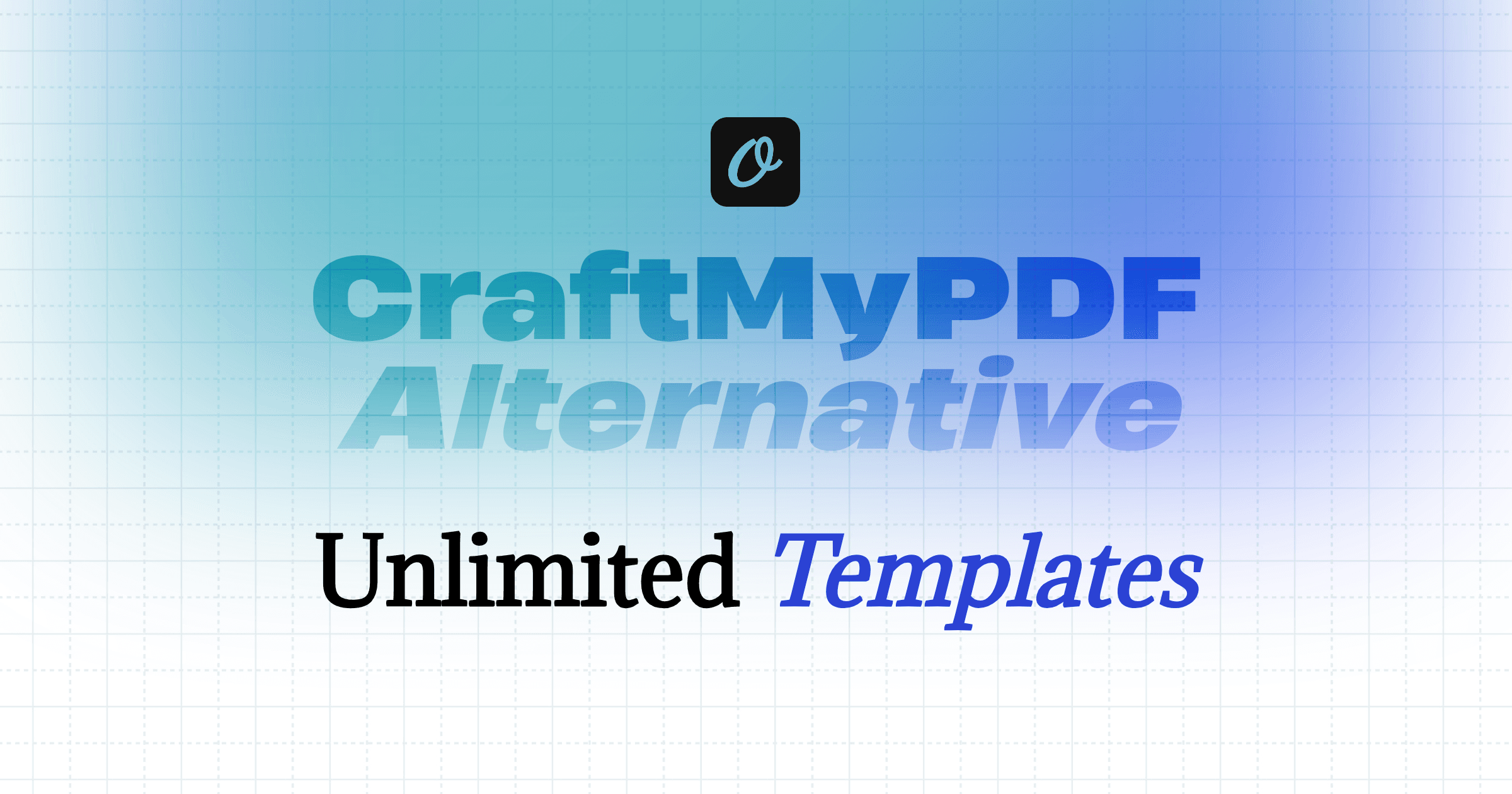 A CraftMyPDF Alternative with Unlimited Templates
