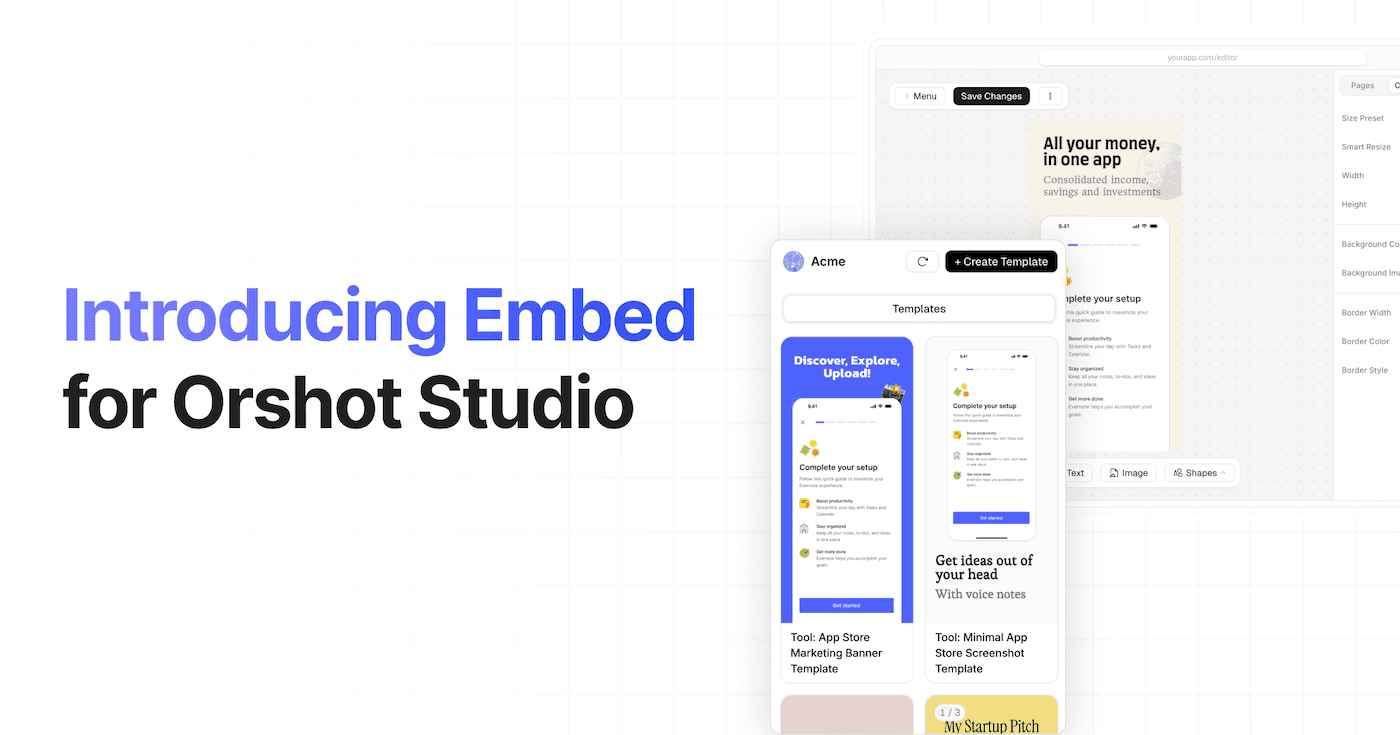Introducing Embed for Orshot Studio