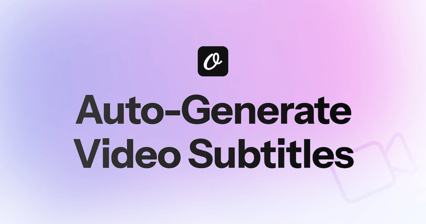 How to Generate Subtitle from Video using Node.js & OpenAI