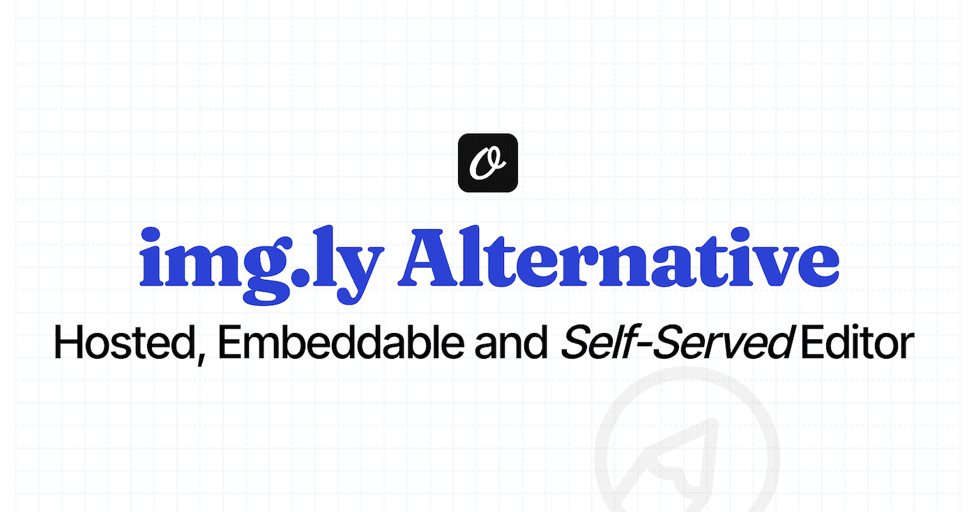 img.ly Alternative for a Hosted Embeddable Editor