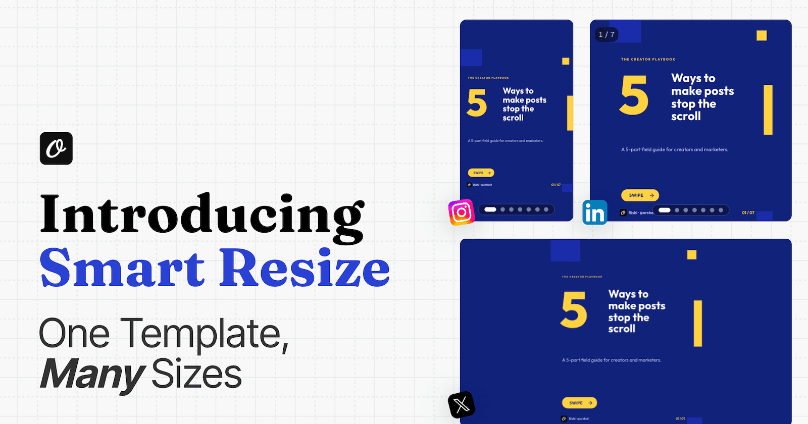 Introducing Smart Resize: One Template, Render Any Size