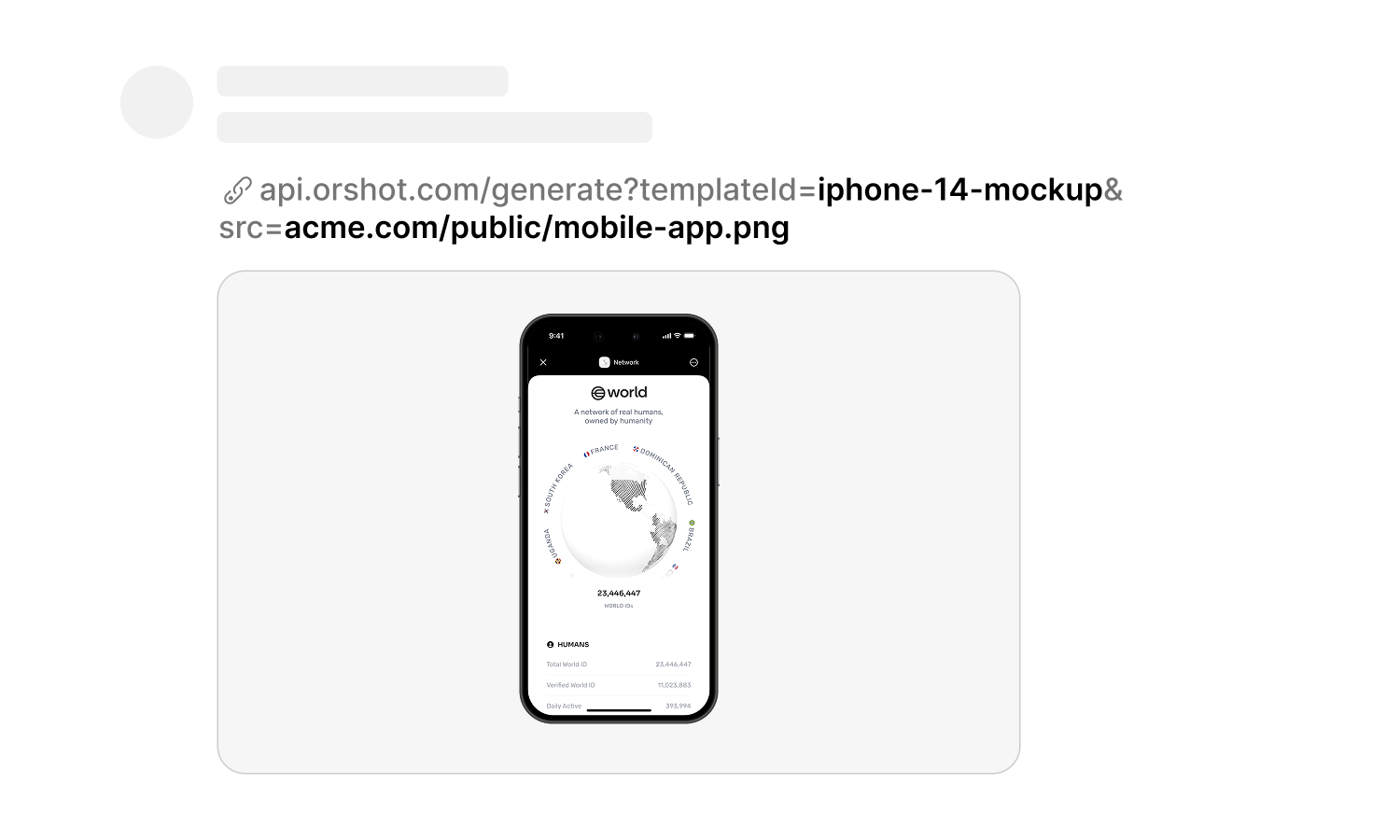 Signed URL in Slack