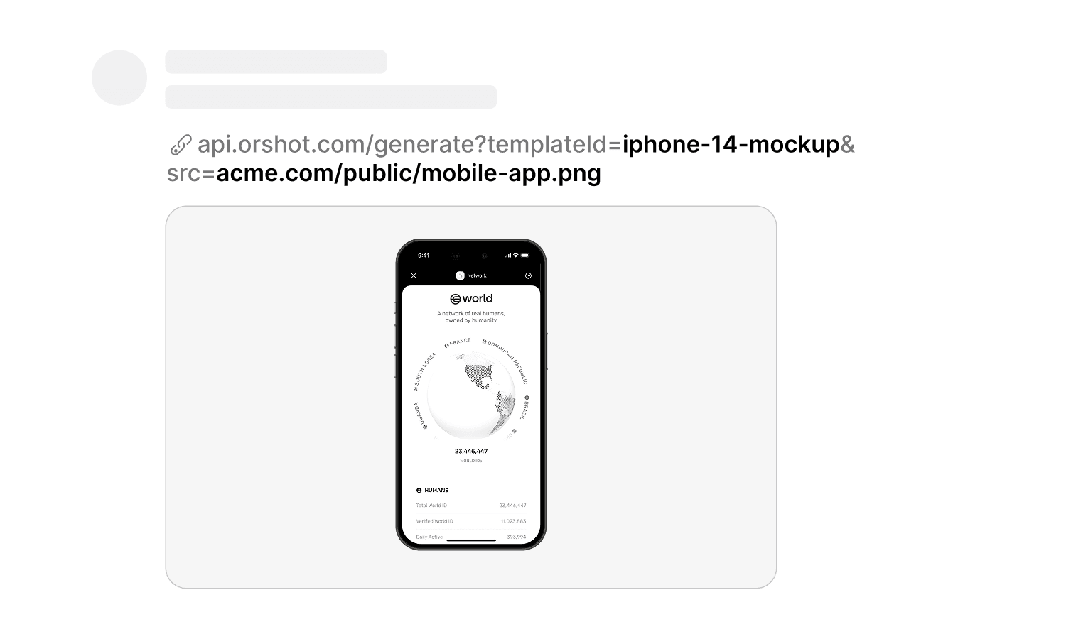 Signed URL in Slack