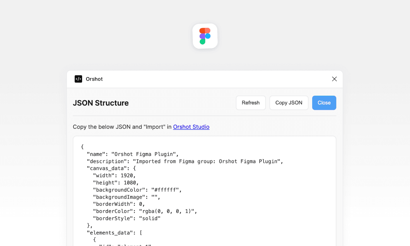 Figma design import