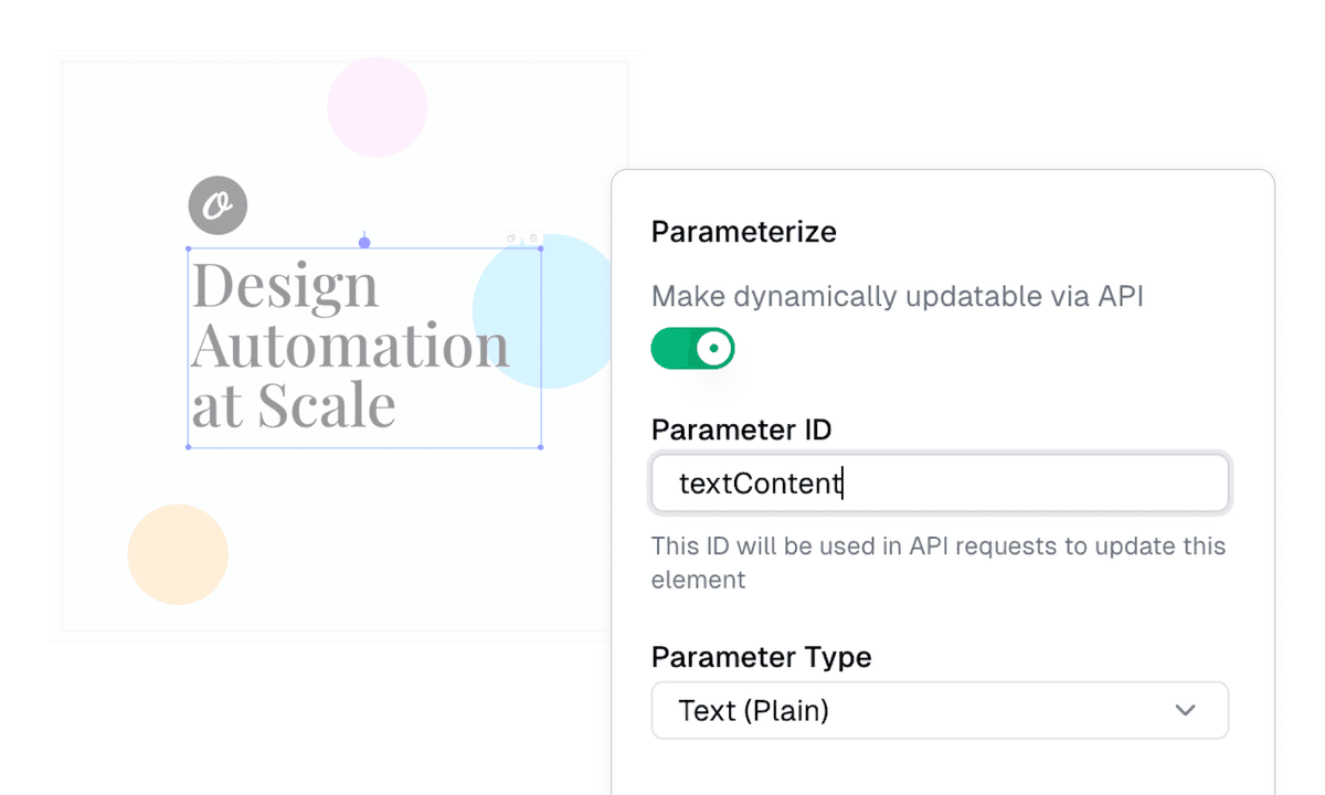 Parameterize and render videos