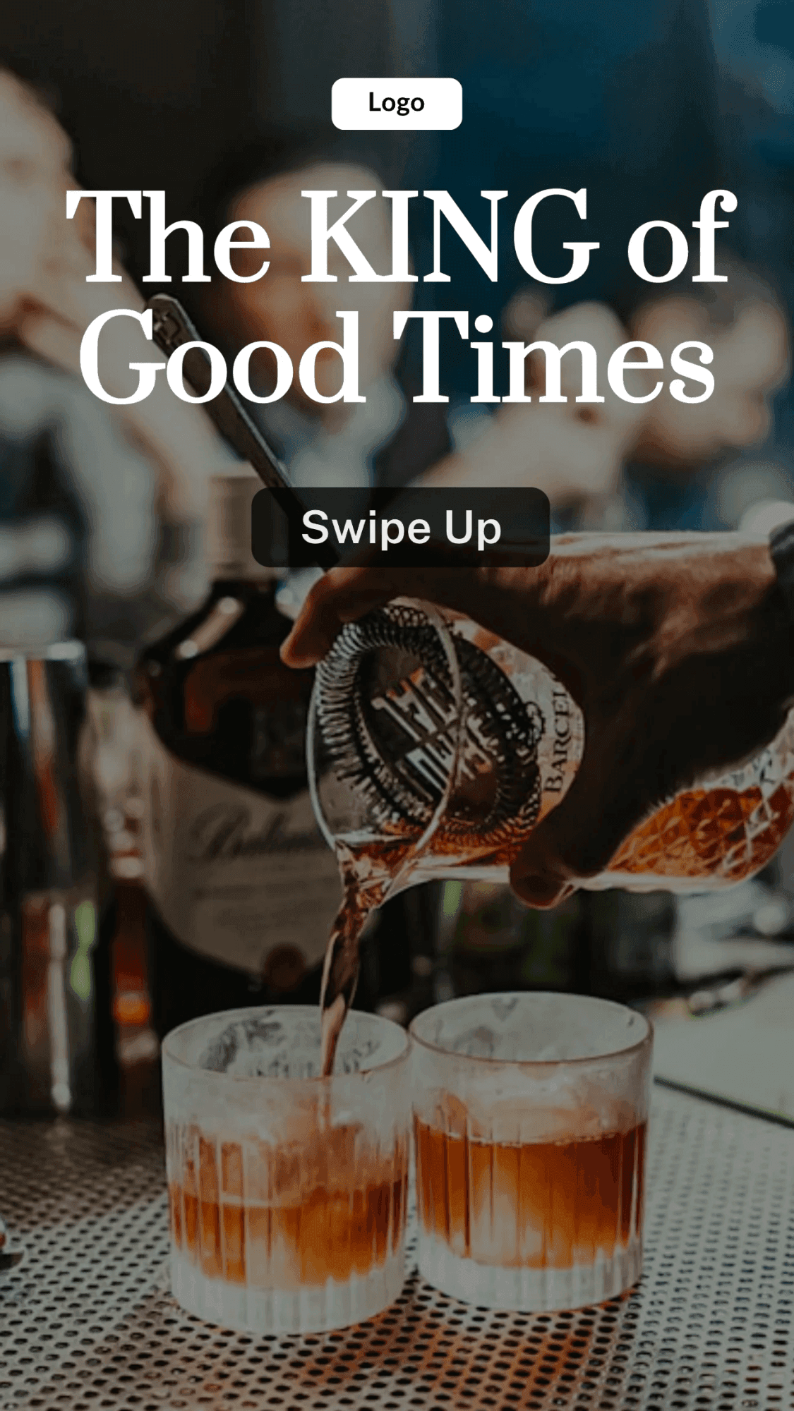 Beverage Marketing Instagram template in Orshot