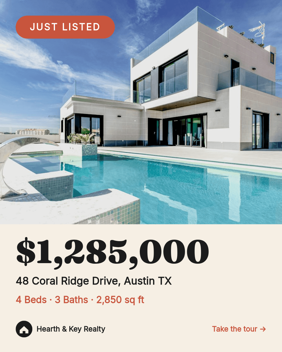 Real Estate Listing Carousel template in Orshot