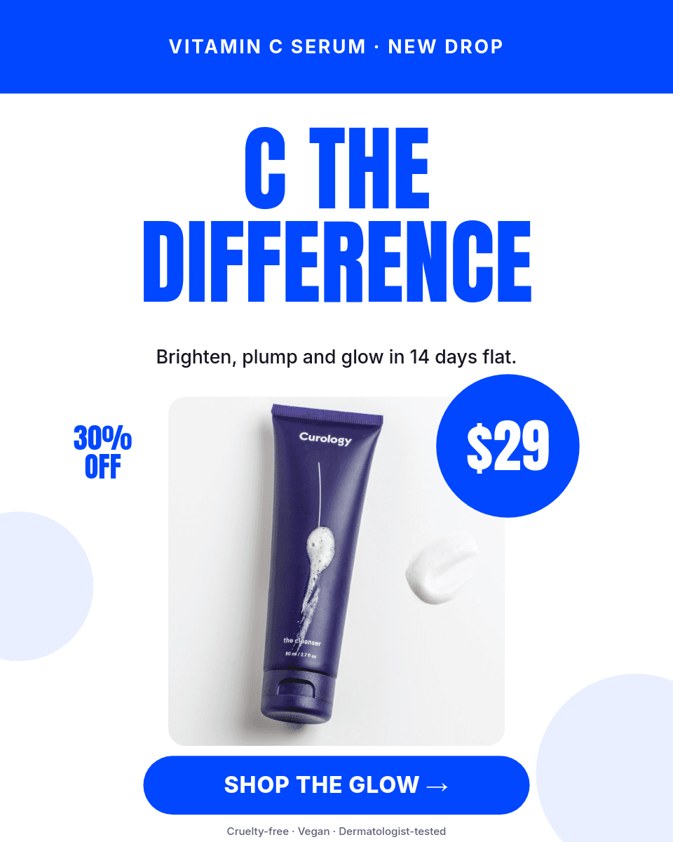 Electric Blue Vitamin C template in Orshot