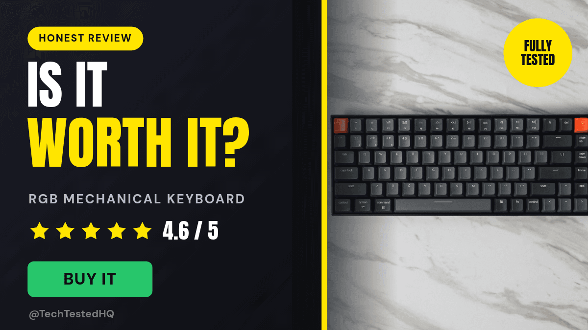 Dark Mechanical Keyboard template in Orshot