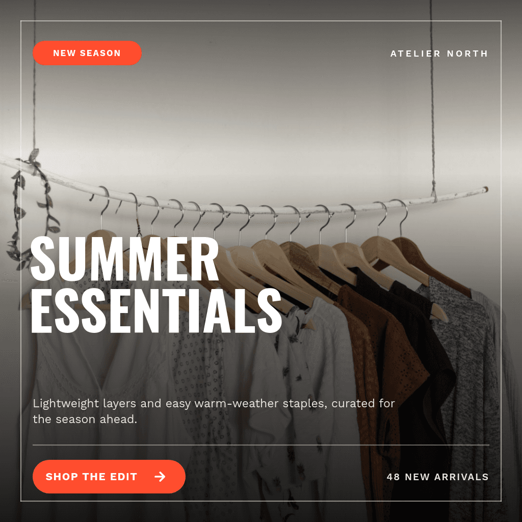 Full-Bleed Photo Shopify template in Orshot