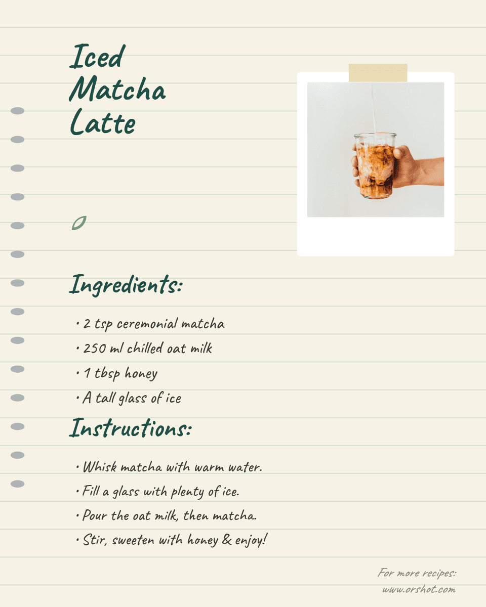 Handwritten Recipe Card template in Orshot