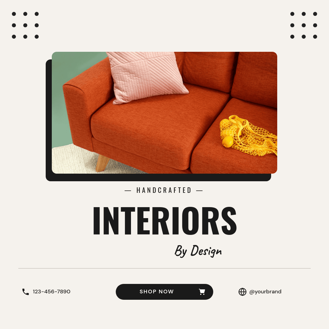 Minimal Ivory Furniture template in Orshot