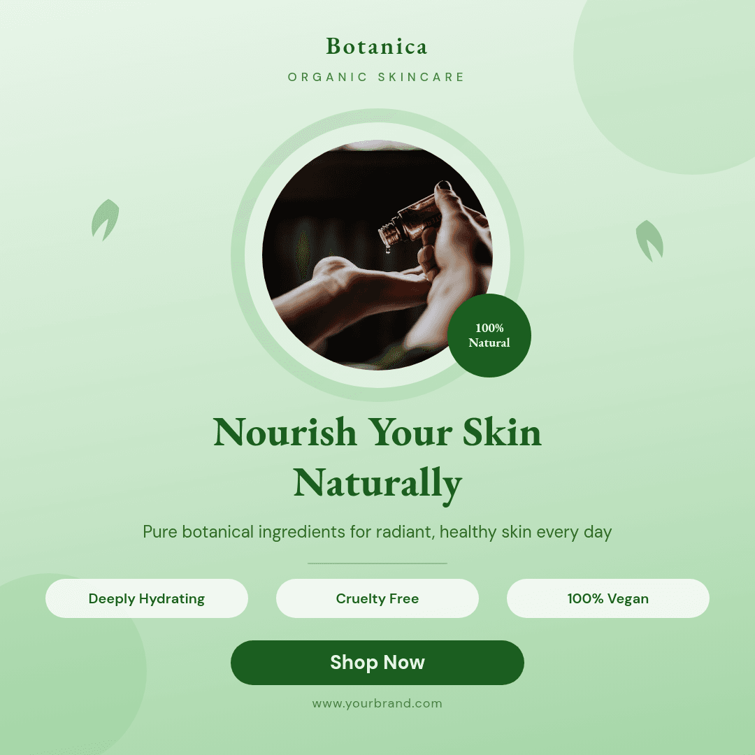 Organic Skincare Ingredient template in Orshot