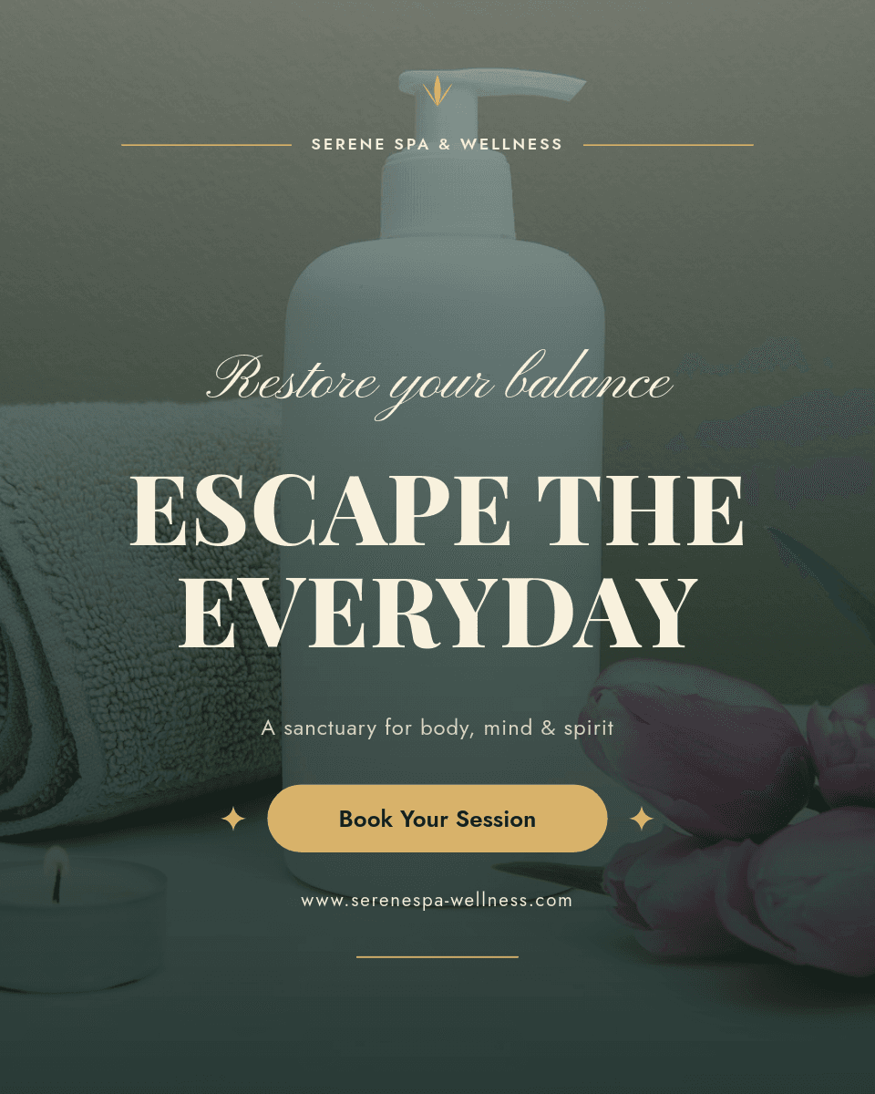 Elegant Spa & Wellness template in Orshot