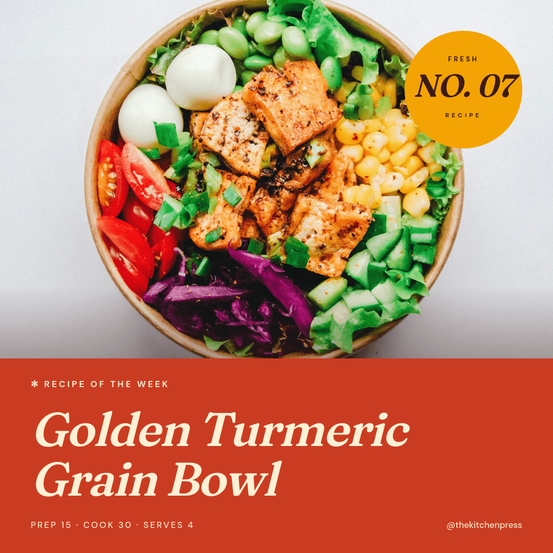 Recipe of the Week template in Orshot