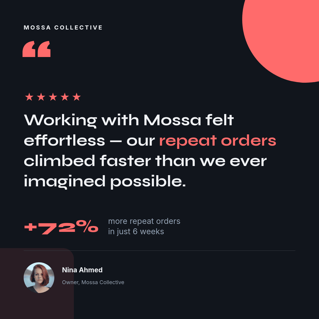 5-Star Testimonial Card template in Orshot