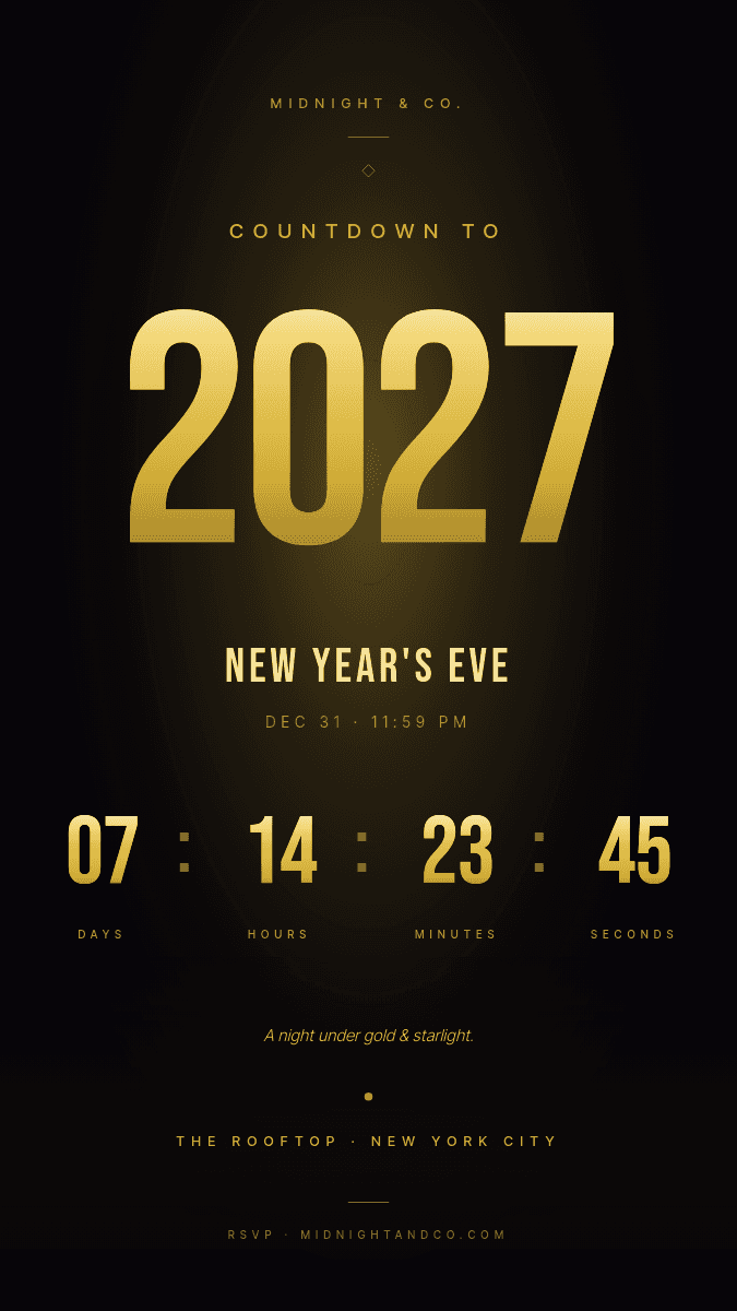 Midnight Gold template in Orshot