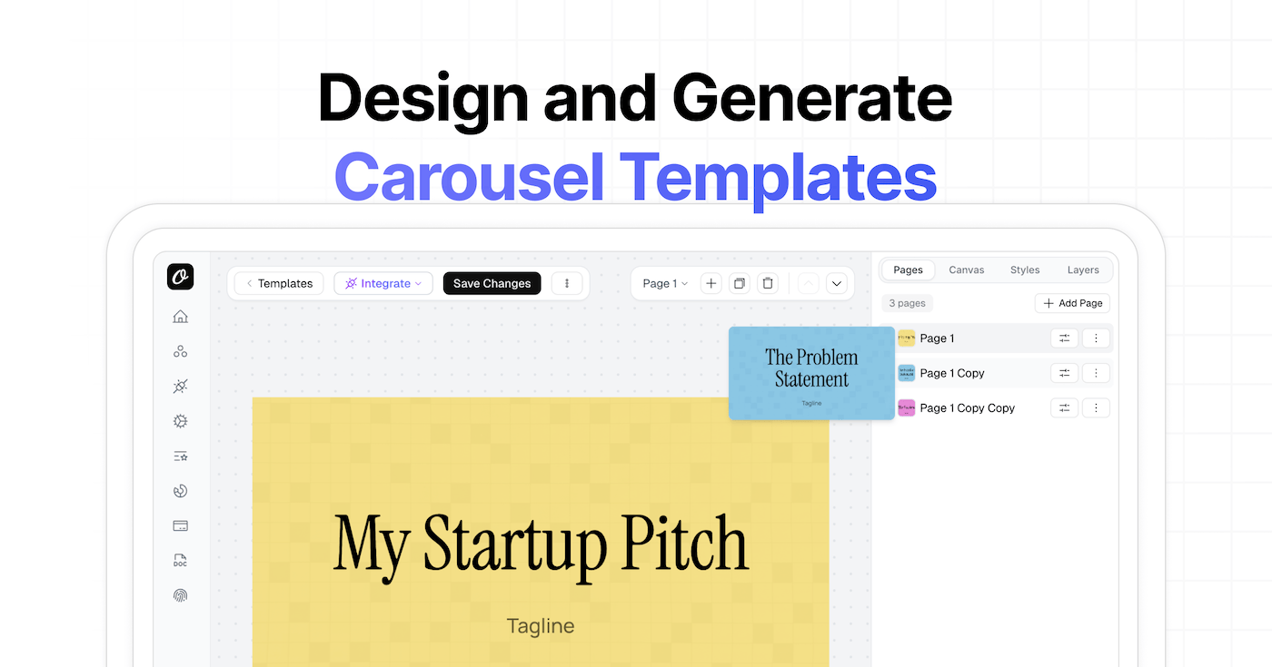 Introducing Carousel Templates
