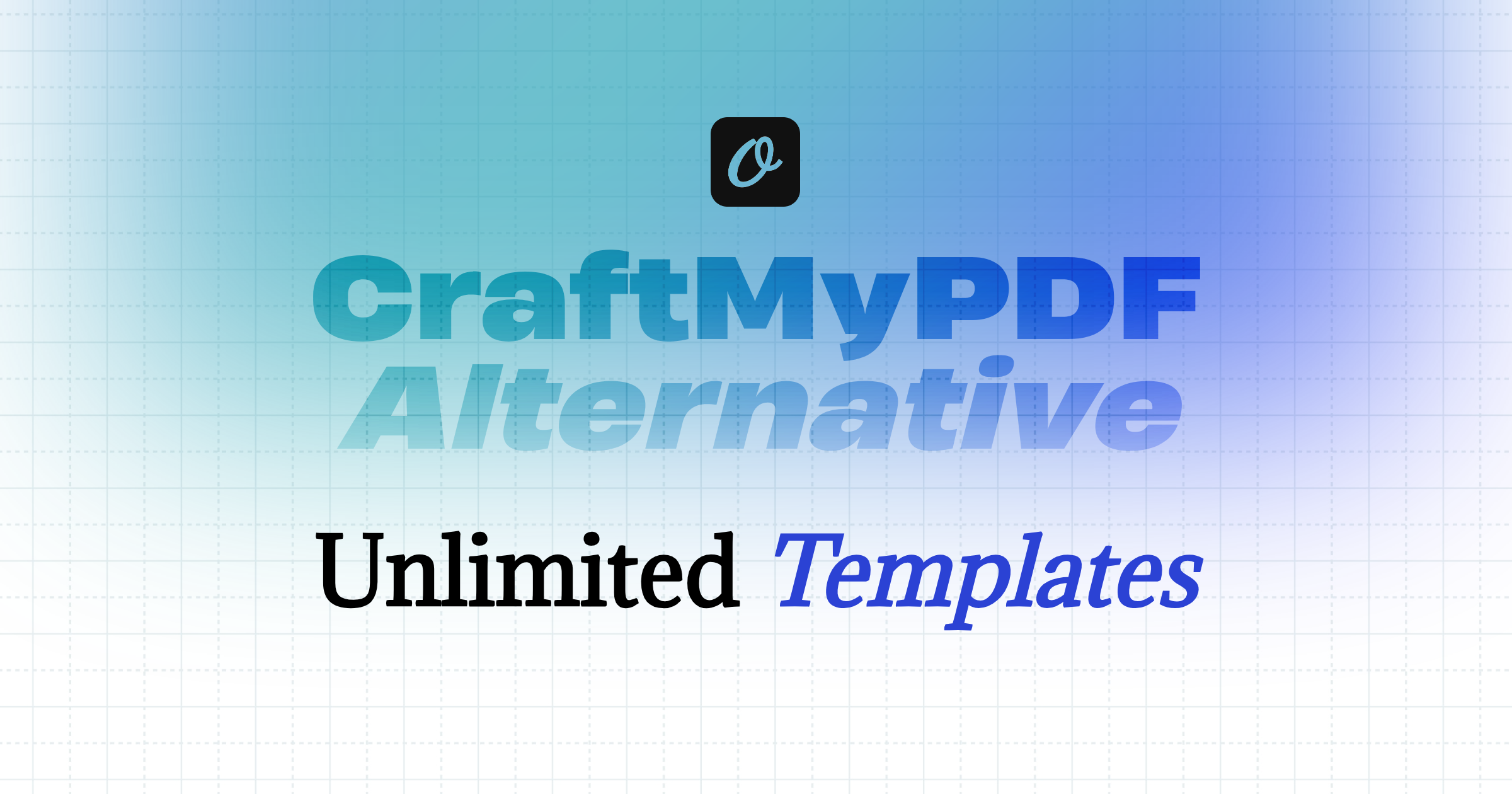 A CraftMyPDF Alternative with Unlimited Templates