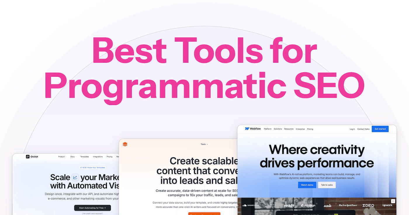 10 Best Programmatic SEO Tools for Scaling Content