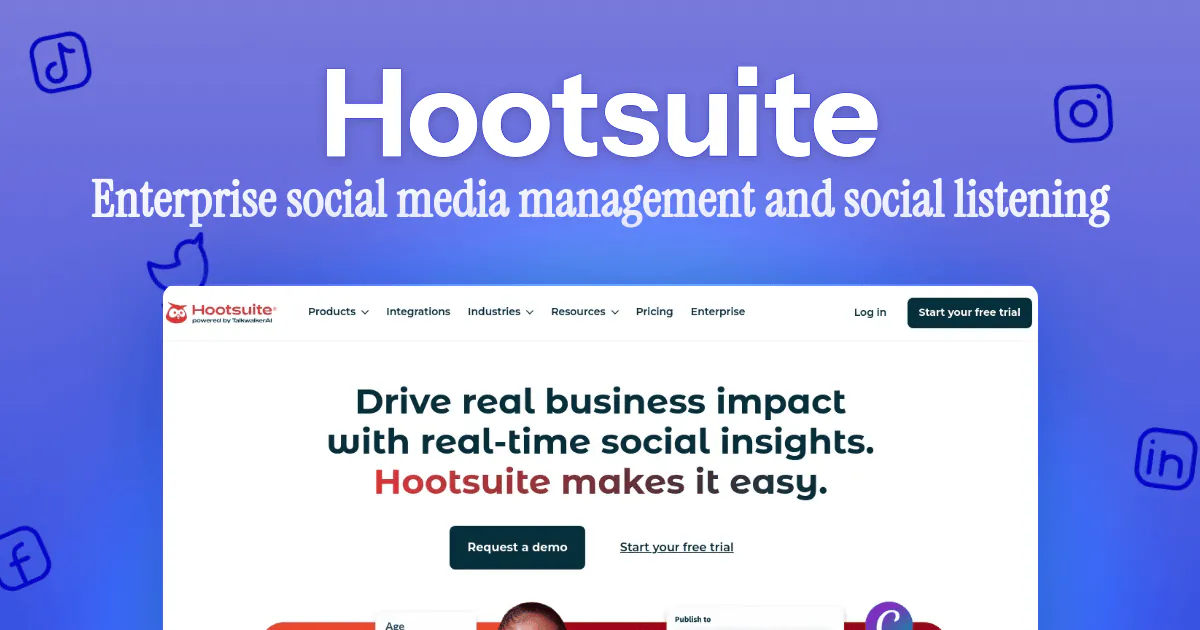 Hootsuite social media management