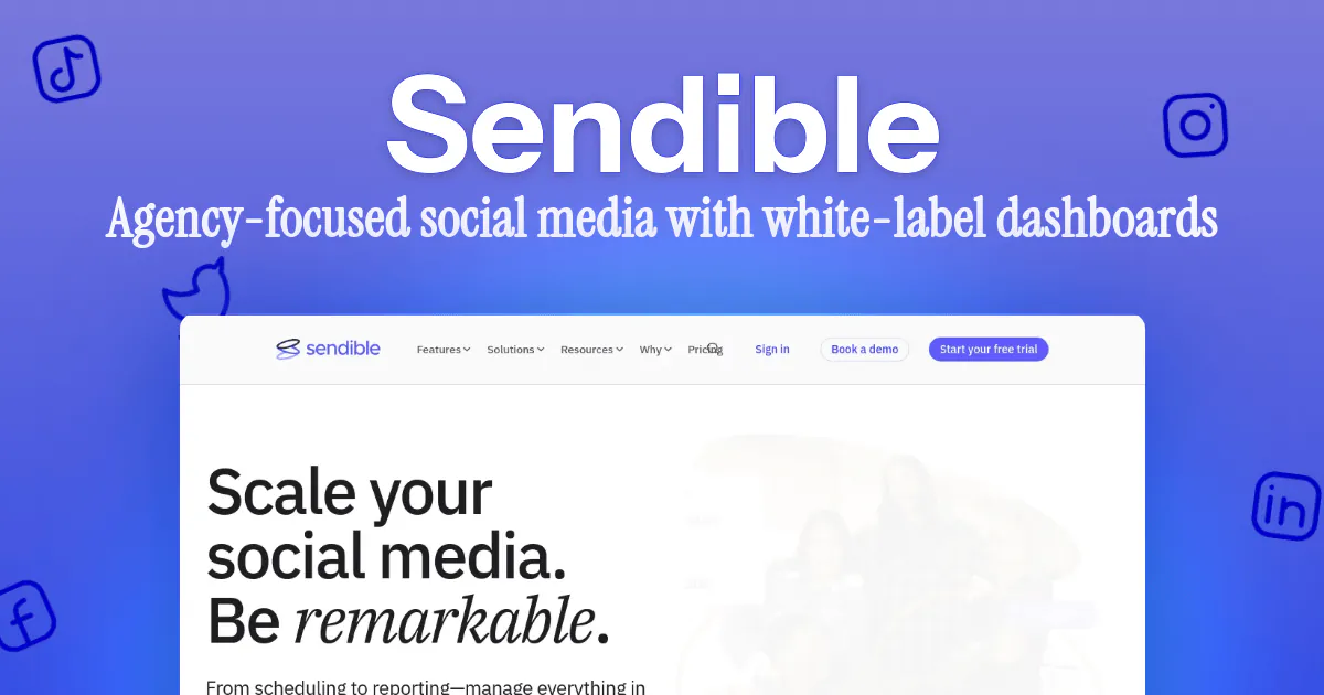 Sendible agency social media tool
