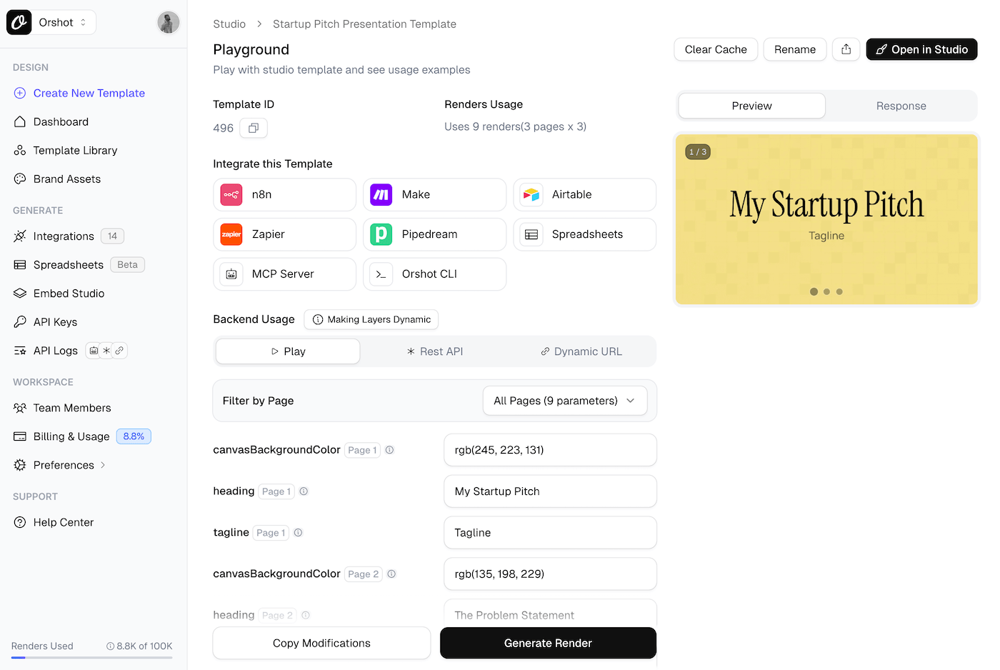 Orshot Template Playground
