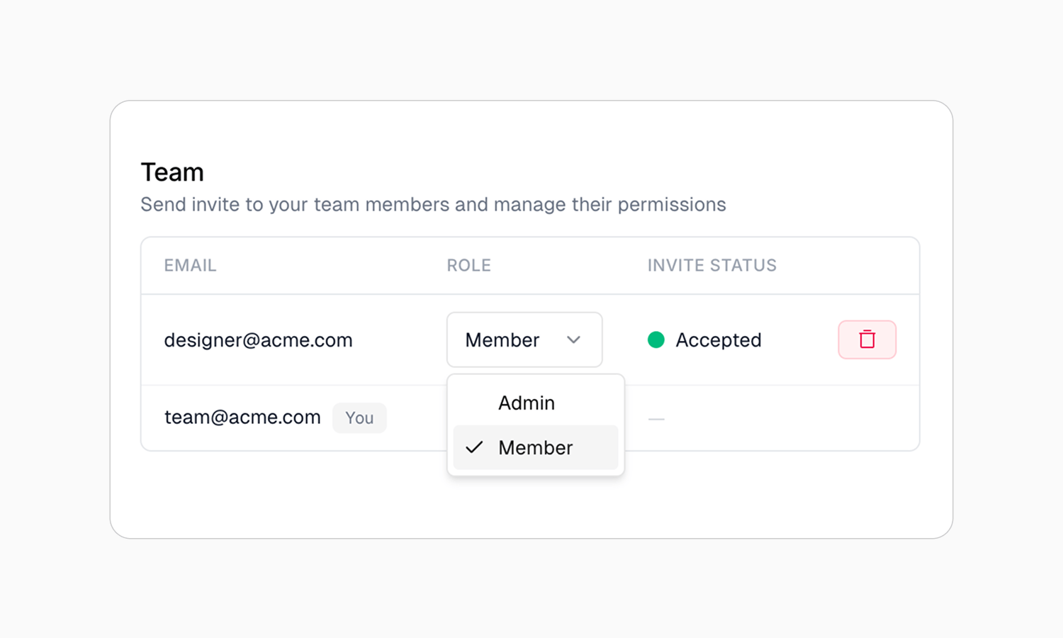 Assign roles for greater control